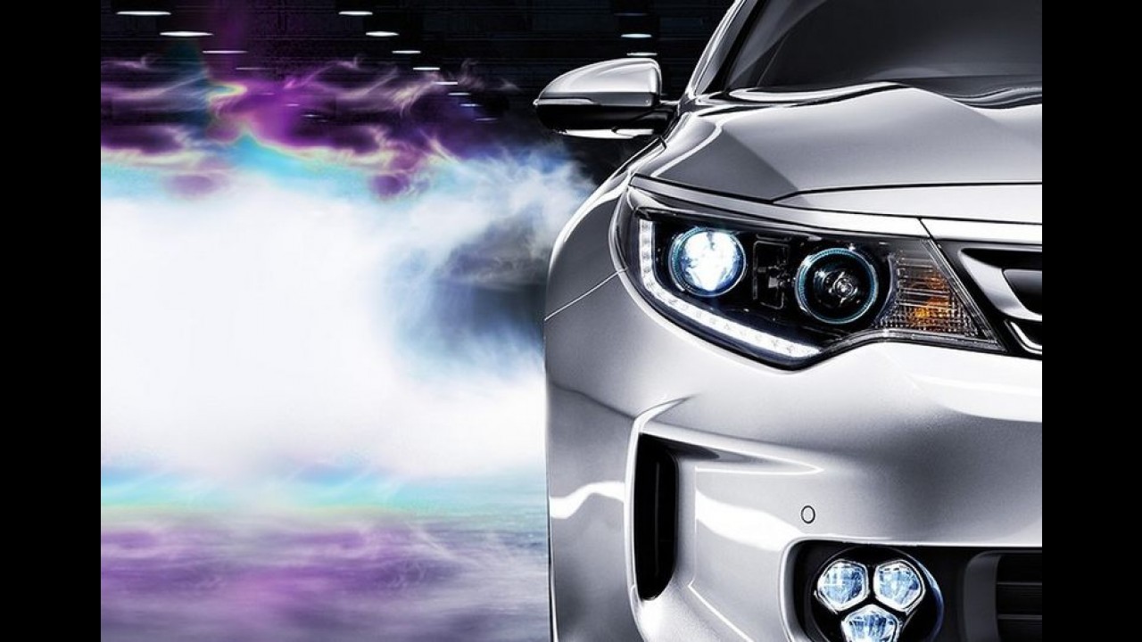 Novo Kia Optima 2016 ganha versão híbrida; consumo é de 17,5 km/l