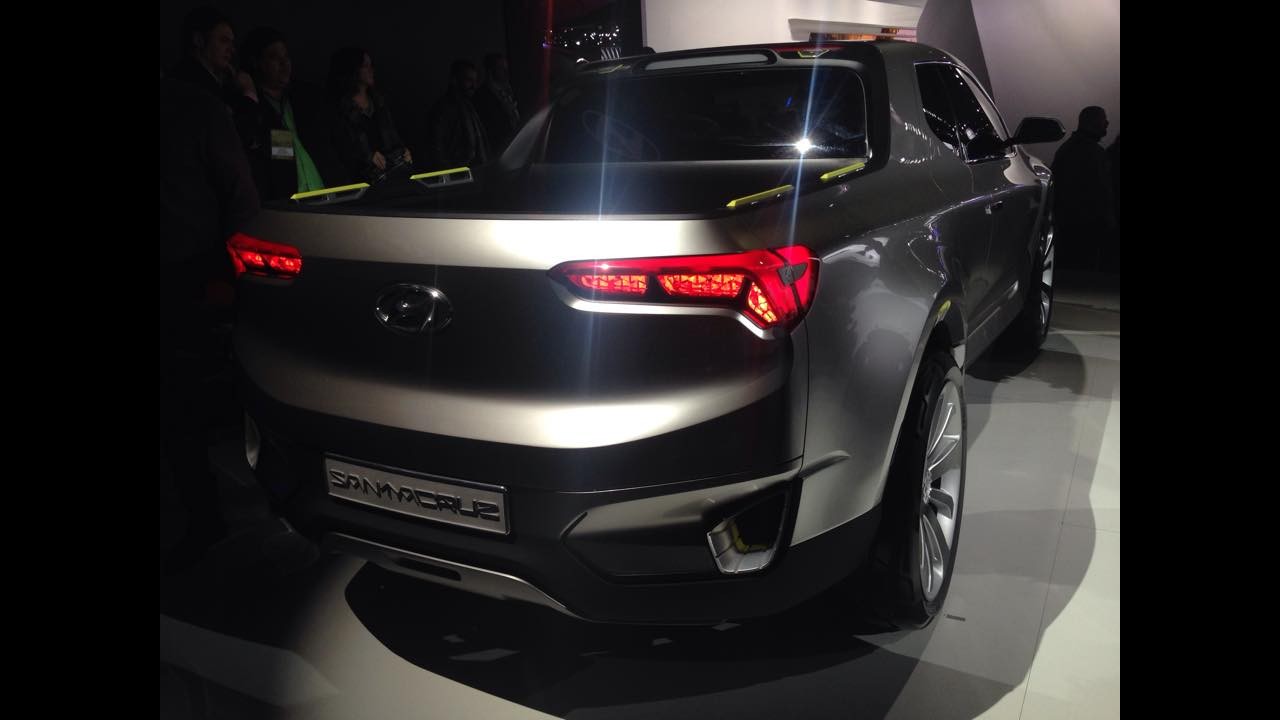 Hyundai considera produzir picape Santa Cruz após boa aceitação do público