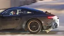 2019 Porsche 911 spy shot