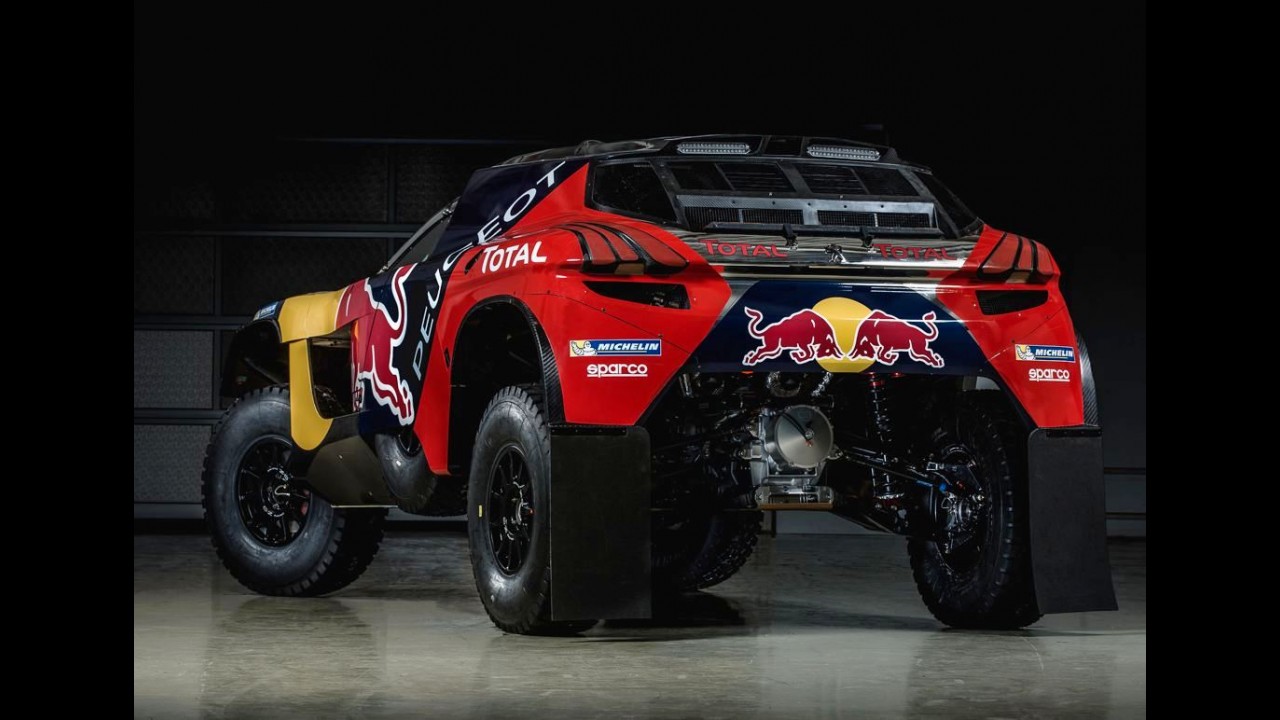Veja o Peugeot 2008 DKR com a pintura definitiva para o Rally Dakar 2016