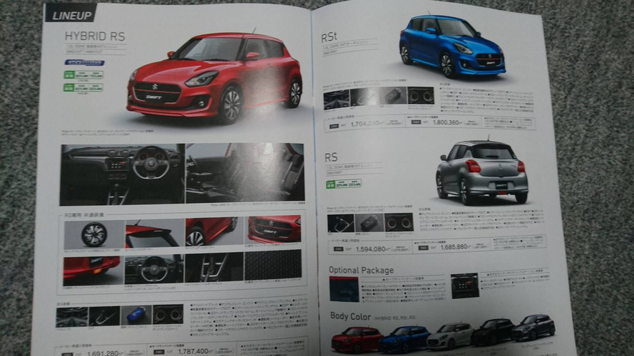 Suzuki Swift - especificações