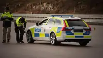 Volvo V90 Police Car
