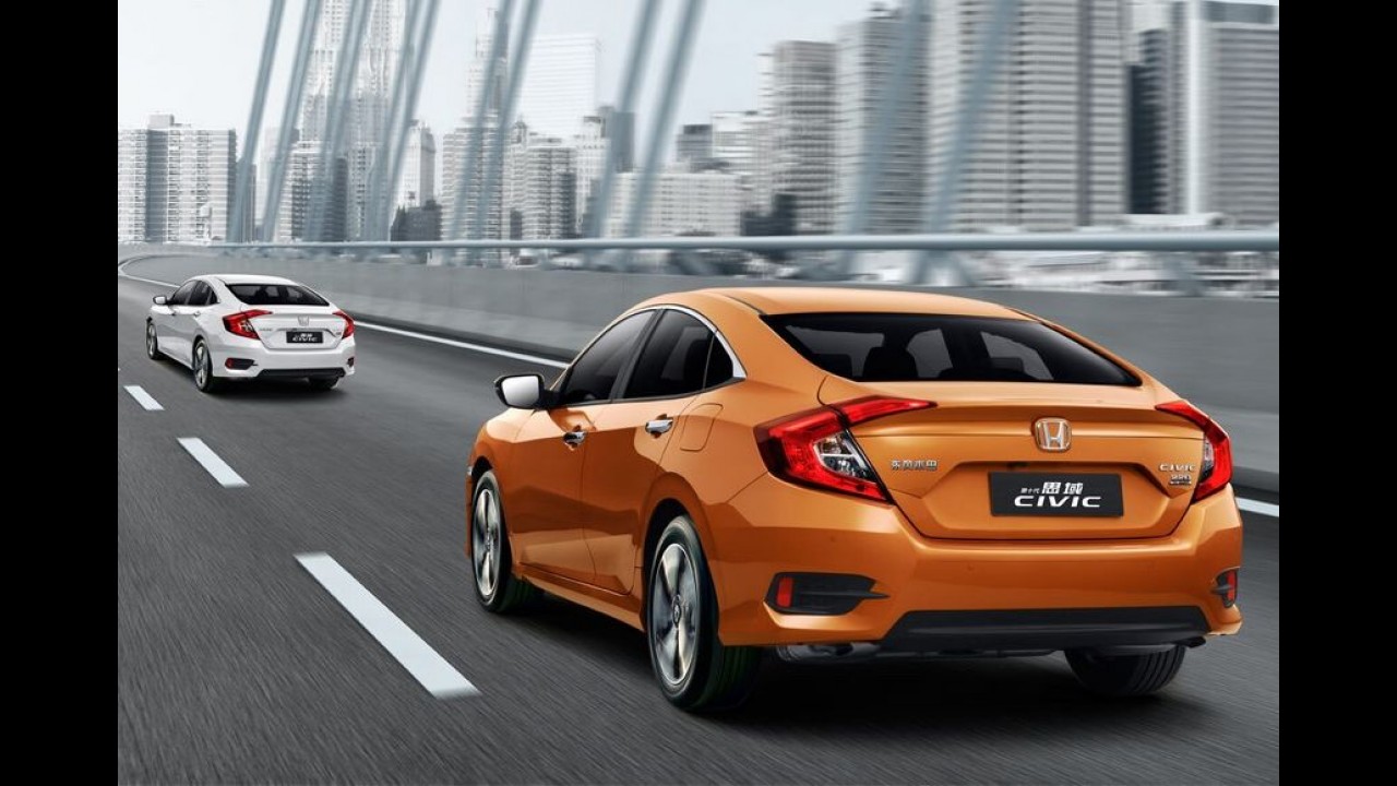 Novo Honda Civic 1.5 turbo de 174 cv é lançado na China por US$ 20,1 mil