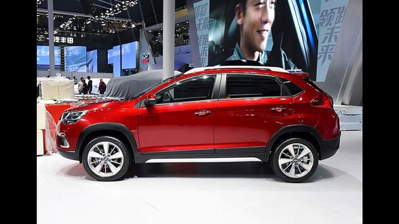 Salão de Pequim: cotado para o Brasil, Chery Tiggo 3X baseado no Celer é revelado