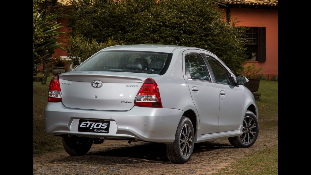 Toyota Etios reestilizado no Brasil será lançado em breve na Índia