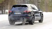 2018 Porsche Cayenne spy photo