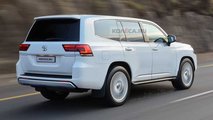 Yeni Toyota Land Cruiser render