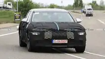 Next-gen Genesis G90 new spy photo (front three-quarters)