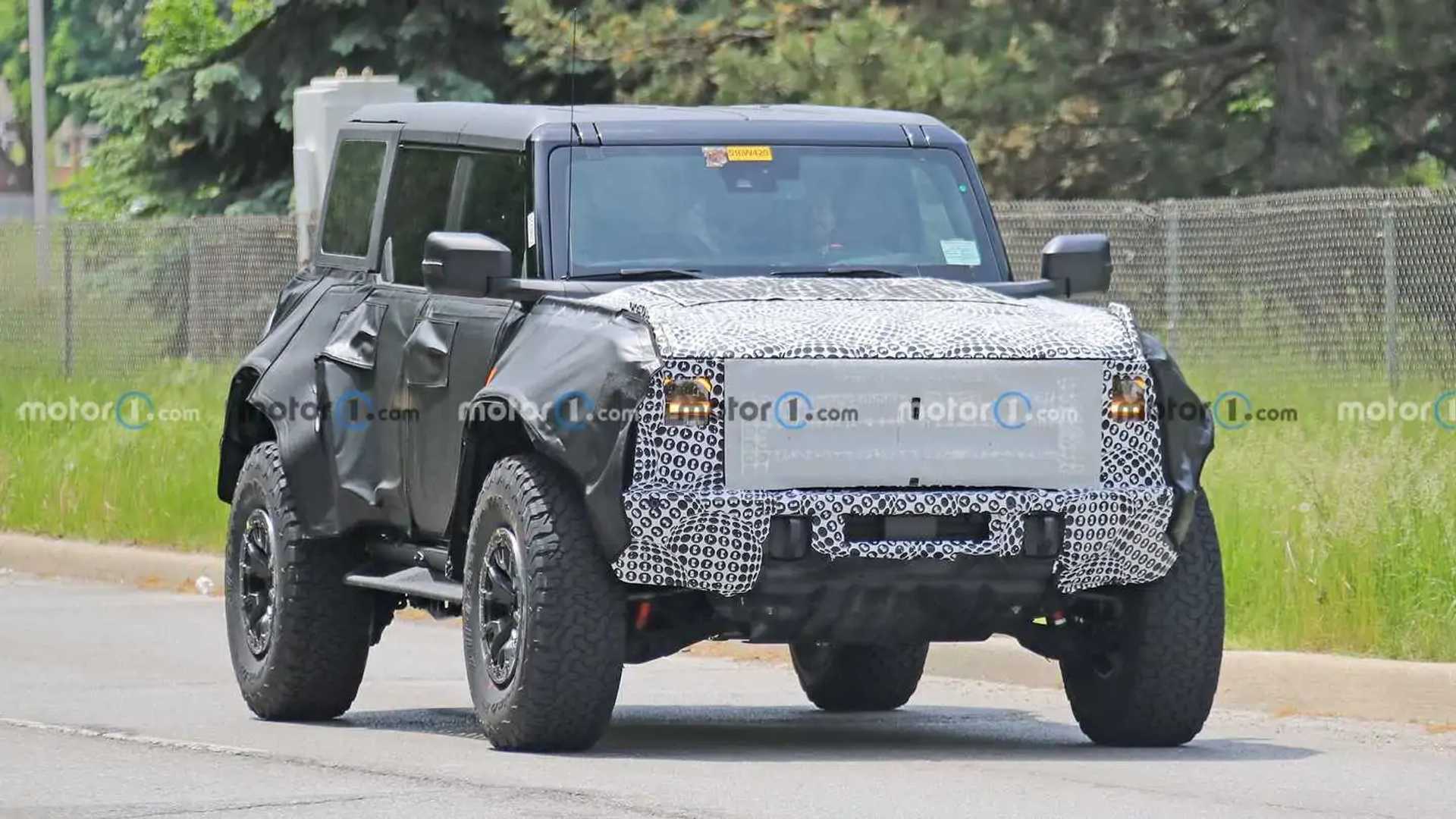 Raptor Or Warthog? New Ford Bronco Spy Shots Say Raptor Is The Word