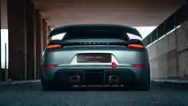 Porsche 718 Cayman GT4 MR Rear