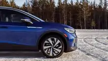 Volkswagen ID.4 winter driving
