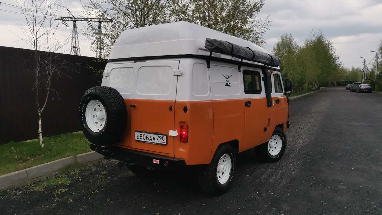 UAZ Baikal autocarvana actualización
