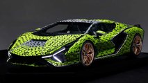Lamborghini Sian FKP 37 fullsize Lego replica