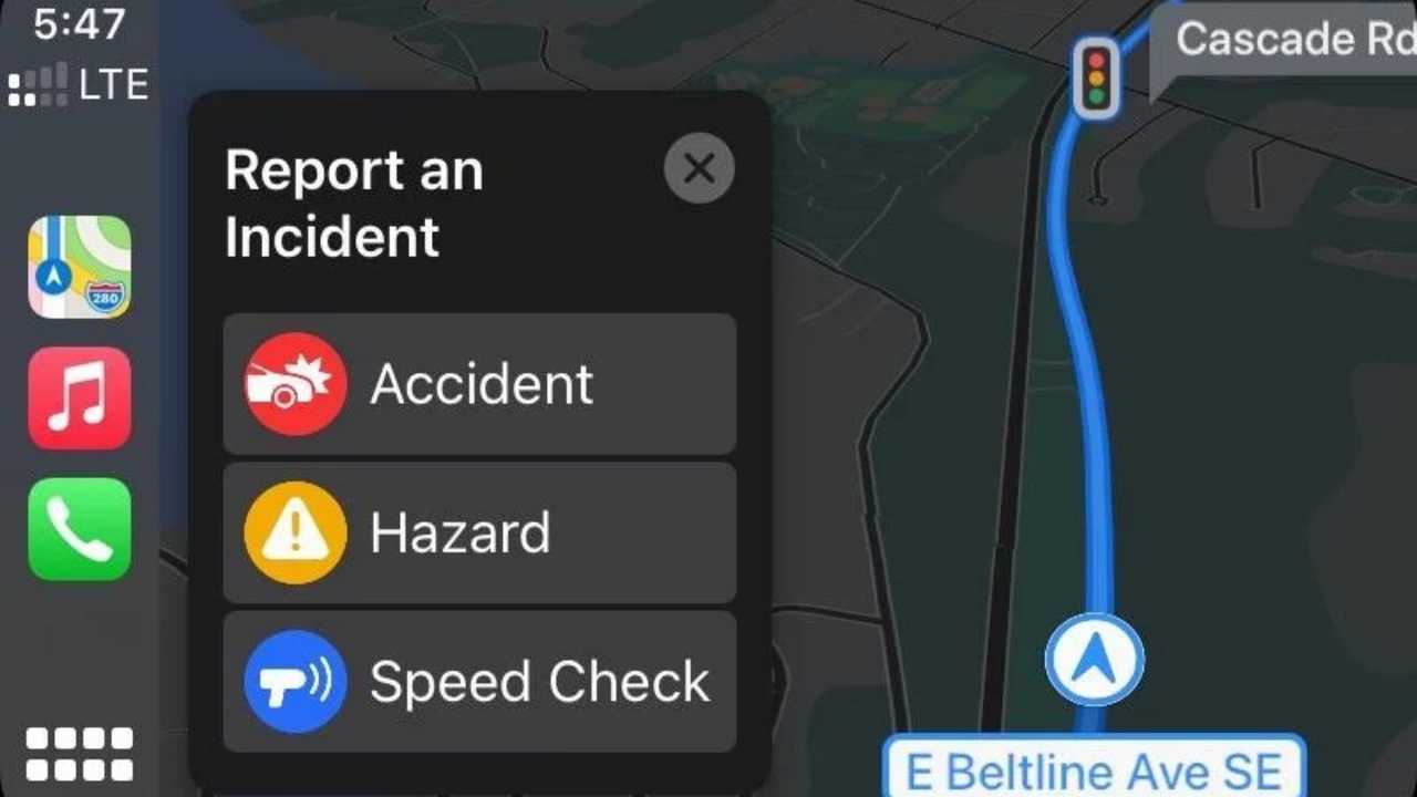 Immagine 2 Apple Mappe autovelox e incidenti