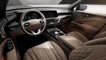 kia k8 interior revealed