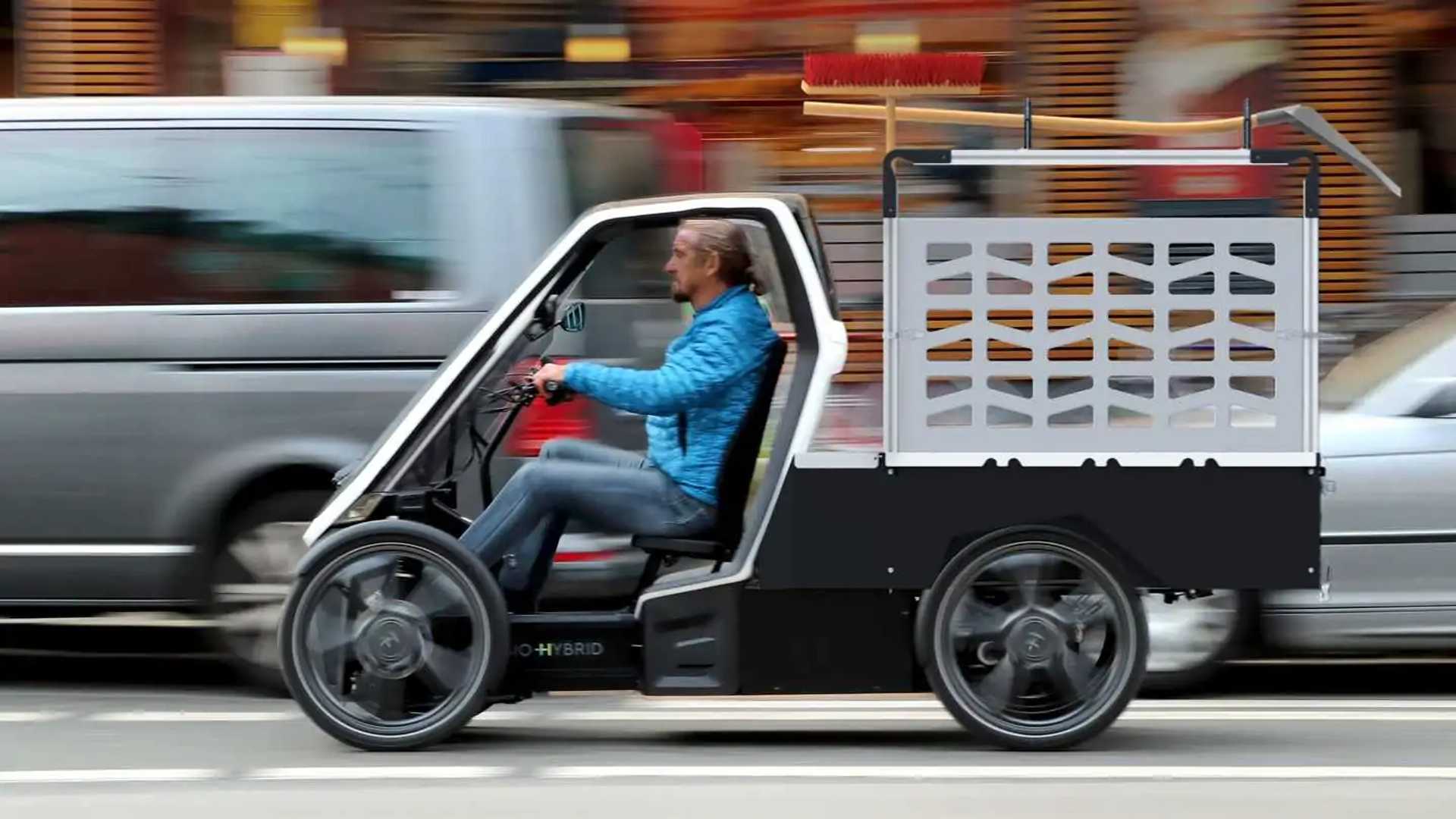 Bio-Hybrid Pick-up: Elektrisches Cargobike ab sofort online bestellbar