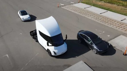 tesla semi and model x plaid