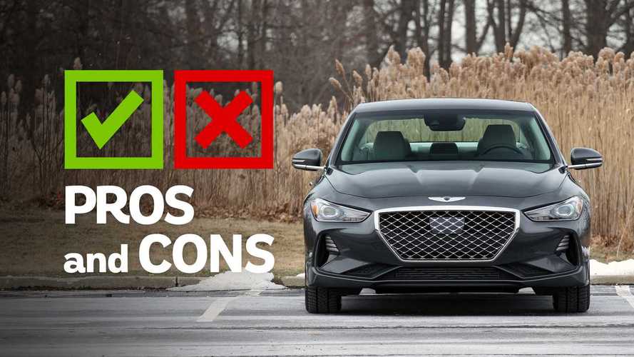 2019 Genesis G70 RWD 2.0T Sport M/T: Pros And Cons