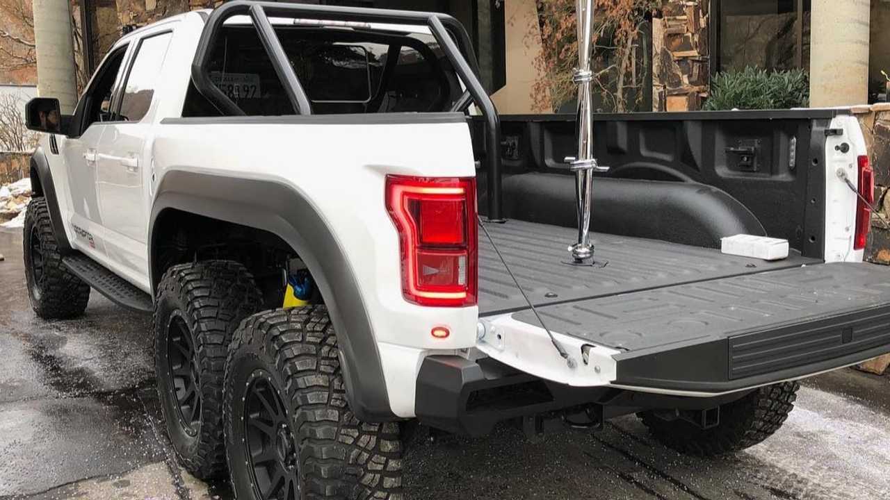 Rockstar Ride Check Out Post Malone S Hennessey Velociraptor 6x6