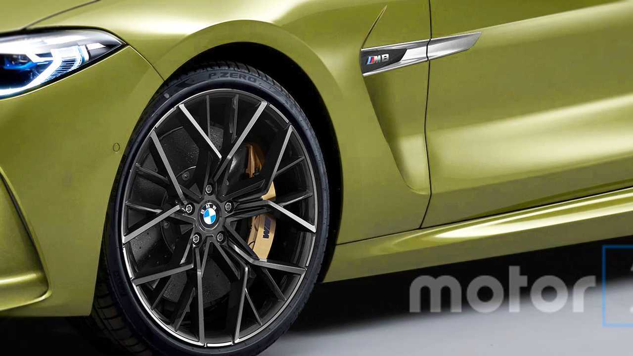 BMW M8, il rendering