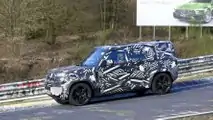 Land Rover Defender sur le Nurburgring