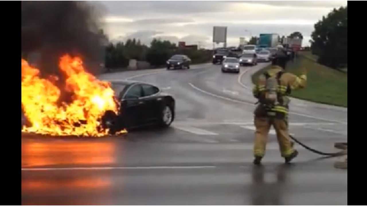 Model S Fire Investigation Now in