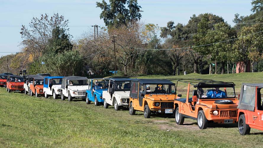 Rassemblement Citroën Méhari en Argentine