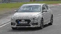 Hyundai i30 N Fastback spied at the Nurburgring