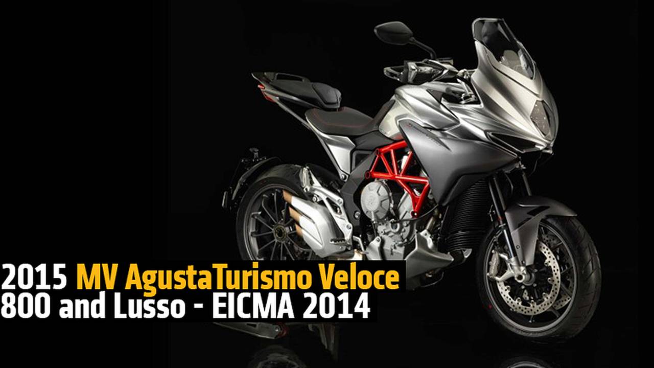 2015 MV Agusta Turismo Veloce 800 and Turismo Veloce Lusso - EICMA 2014