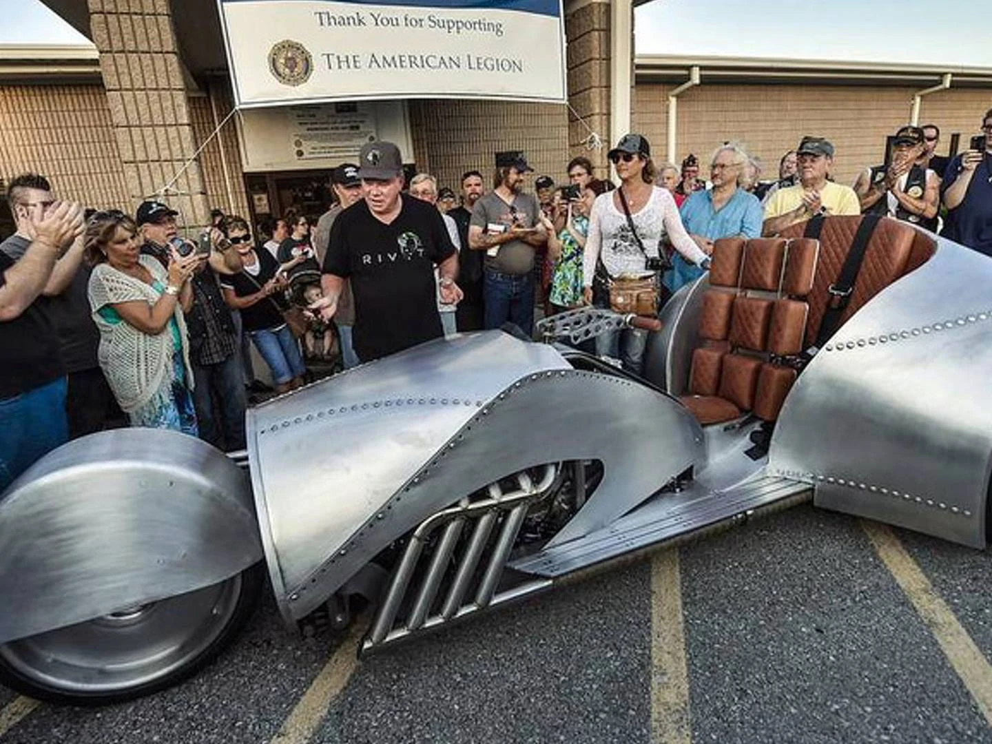 William Shatner is Road Tripping his Wild Rivet Trike Down Route 66