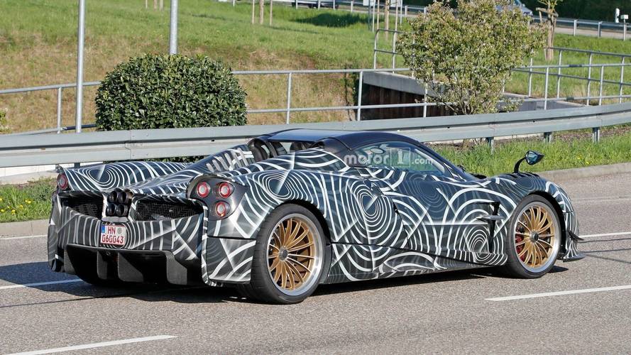 Pagani Huayra BC Roadster Spy Photos