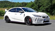 Honda Civic Type R Facelift Spy Photos