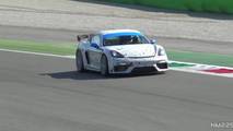 Porsche 718 Cayman GT4 Clubsport Monza'da