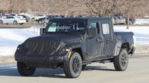 Jeep Scrambler Pick-up'ının Casus Fotoğrafları