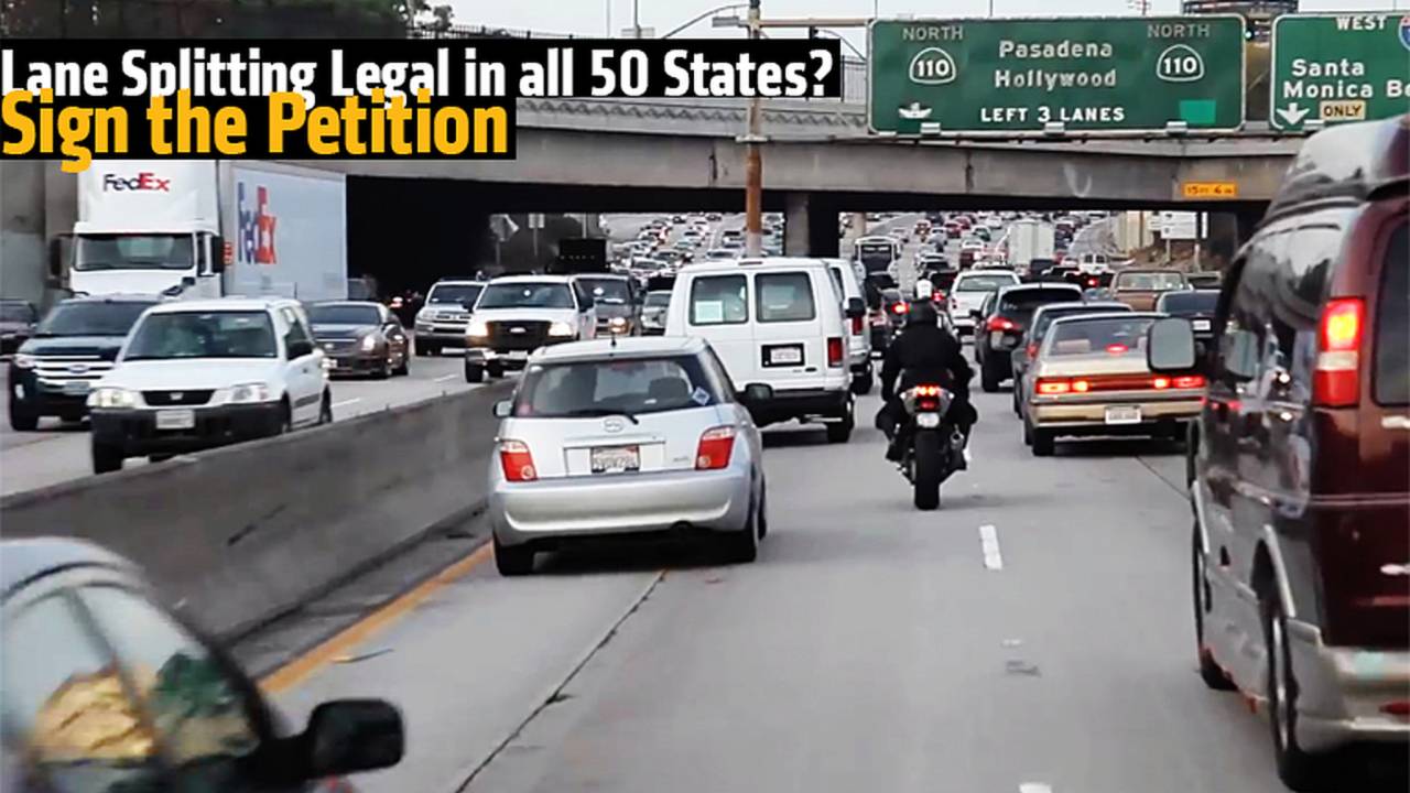 Should Lane Splitting be Legal in all 50 States? Sign the Petition 