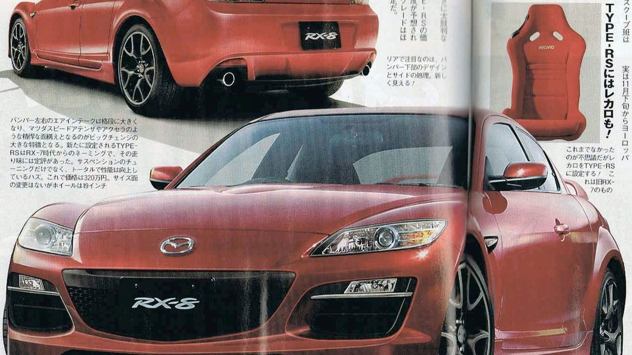 Leaked Mazda Rx 8 Facelift