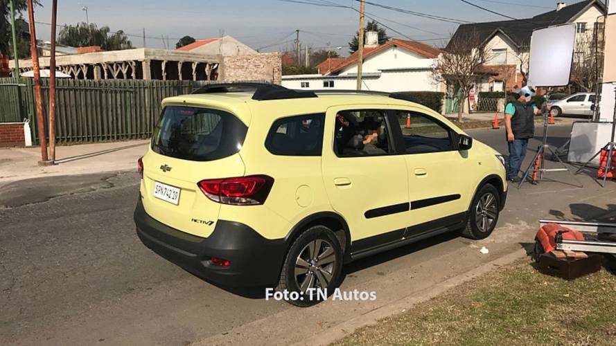 Chevrolet Spin Activ 2019 - Flagra