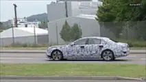 2020 Mercedes S-Class screenshot from spy video