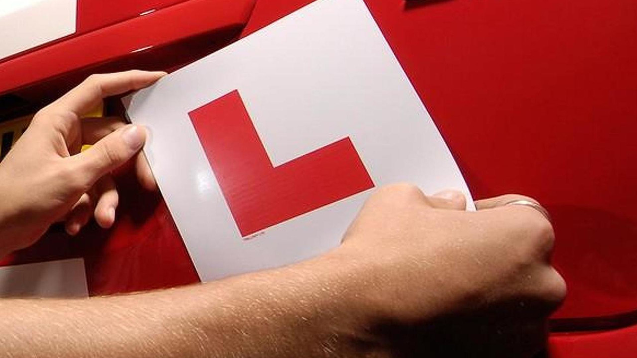 L plate (for learner driver under instruction)
