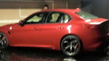 Alfa Romeo Giulia leaked photo