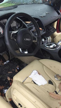 Damaged Audi R8
