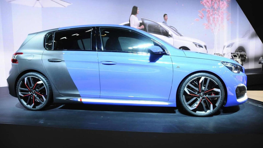 Peugeot 308 R Hybrid concept at Auto Shanghai 2015