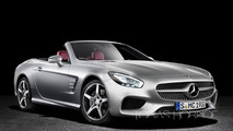 2016 Mercedes-Benz SL facelift render