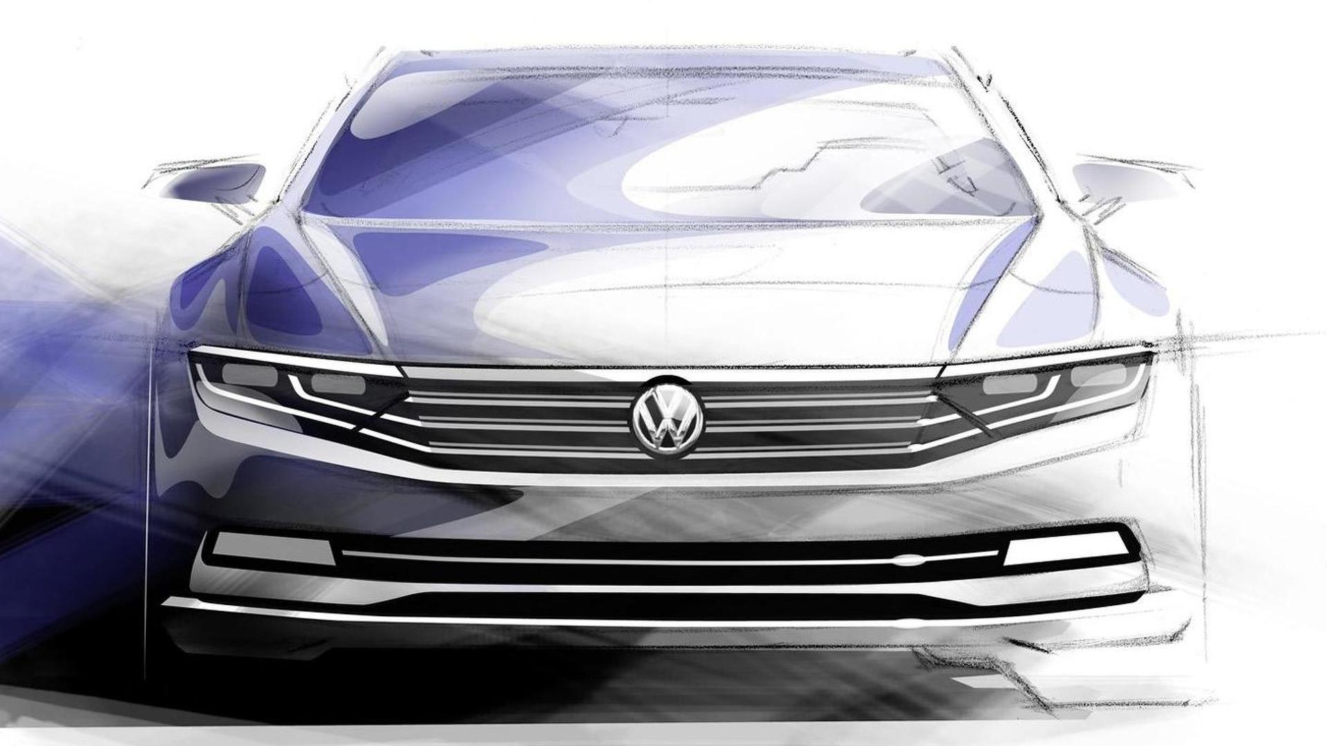 Volkswagen Confirms Next Gen Passat Reveal In July And 240 Ps Bi Turbo Diesel Engine