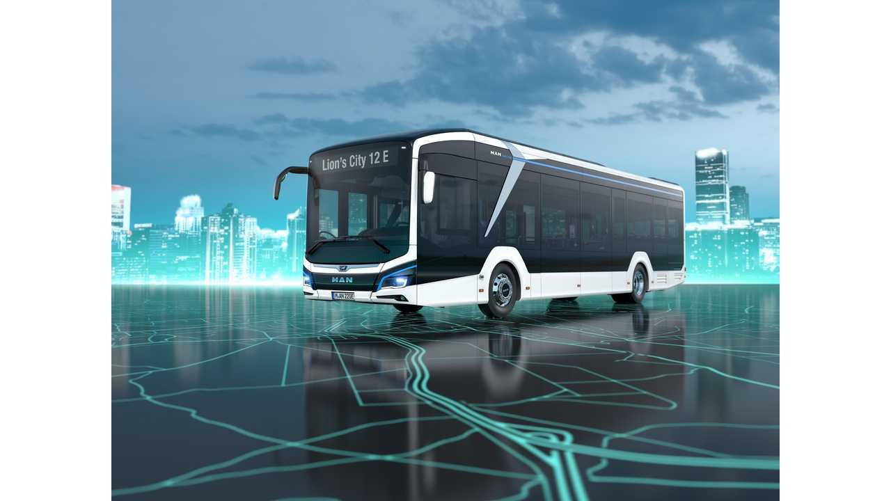 MAN Lion’s City 12E Electric Bus Debuts At The 2018 IAA