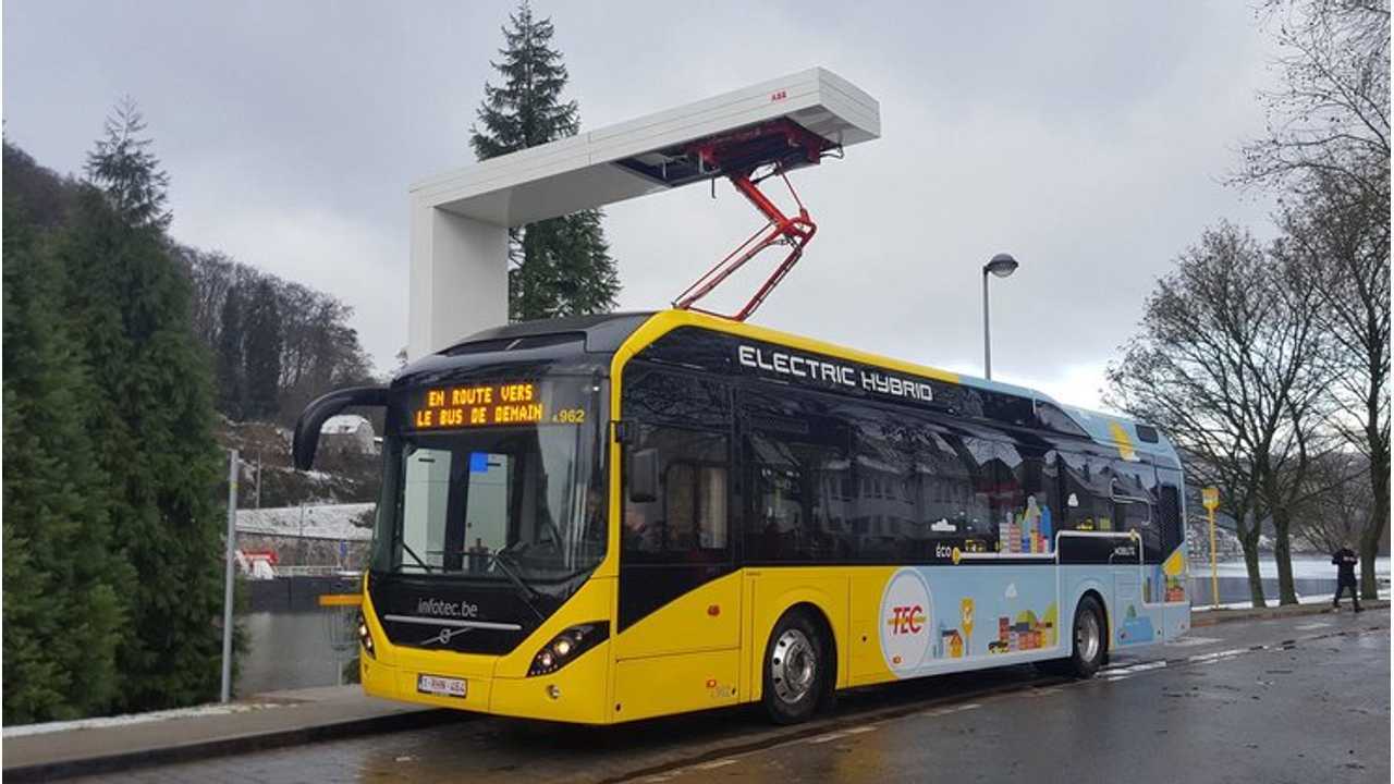Volvo Buses Receives Order For 90 Plug-In Hybrid Buses From Belgium