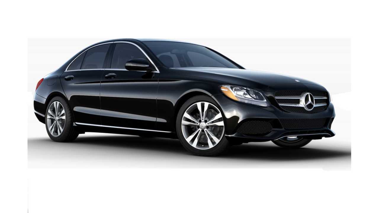 Look! It's the illusive Mercedes C350e