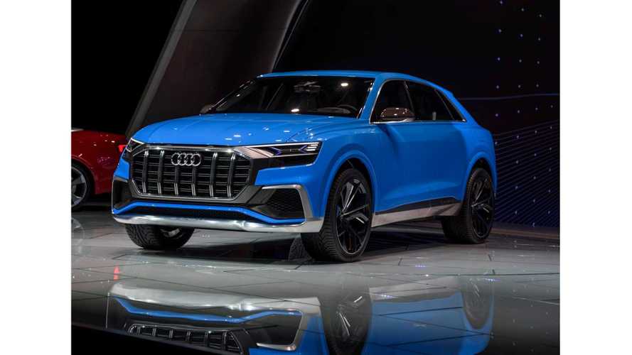 Audi Q8 Suv Plug In Hybrid Debuts With 37 Miles Range Arrives 2018 Audi Q8 Suv Plug In Hybrid Debuts With 37 Miles Range Arrives 2018 Videos