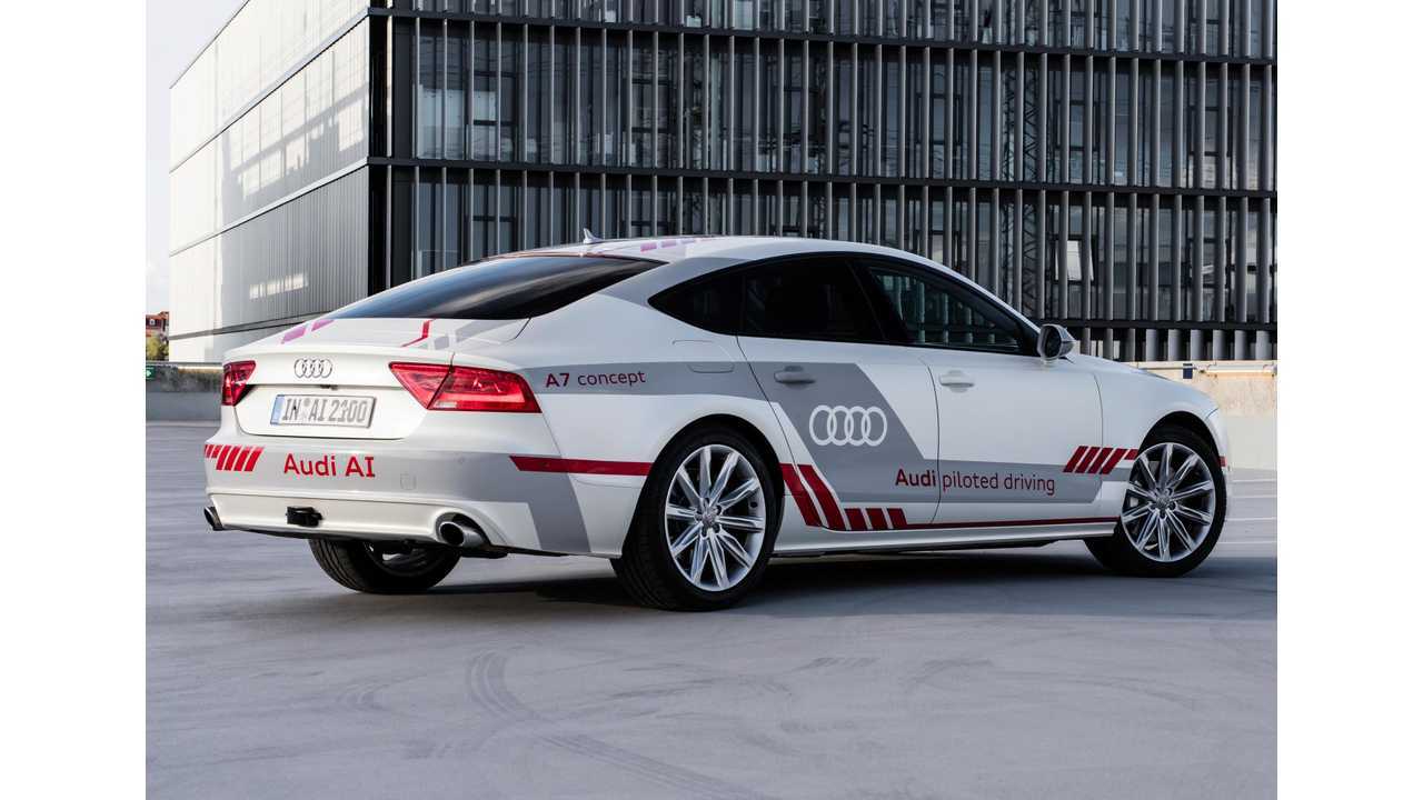 Audi A7 piloted driving