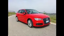 Audi A3 Sportback e-tron, test di consumo reale Roma-Forlì